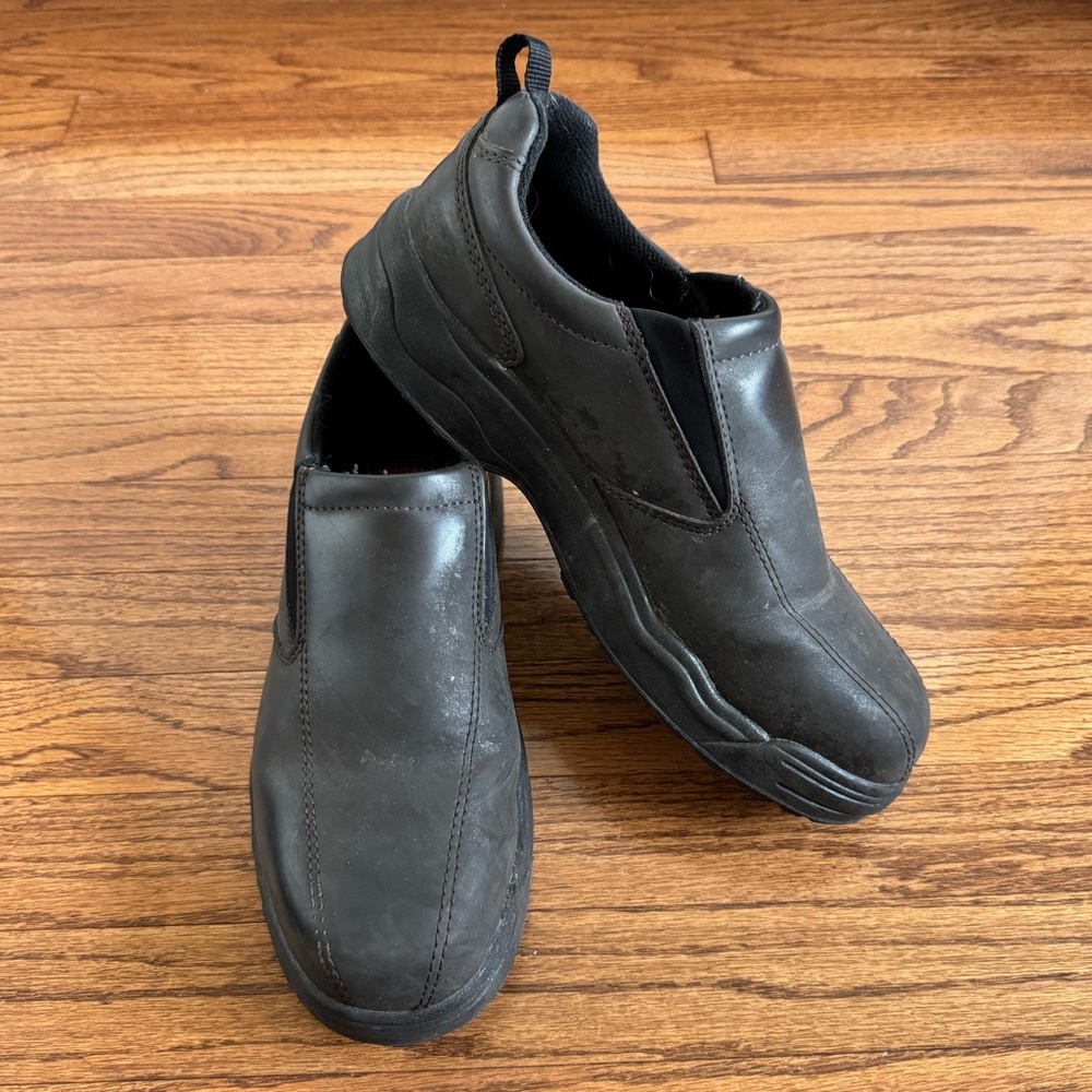 Worx by Red Wing Shoes steel toe loafers